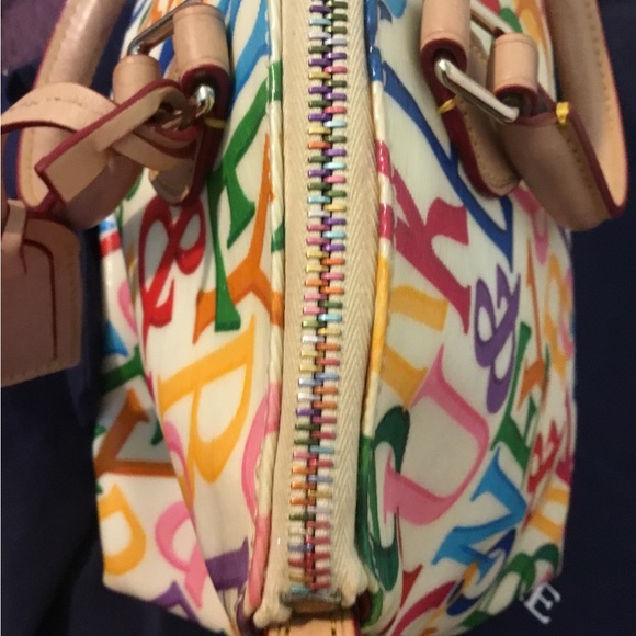 Vintage Dooney and Bourke Scribble Shoulder Bag - Picture 11 of 15